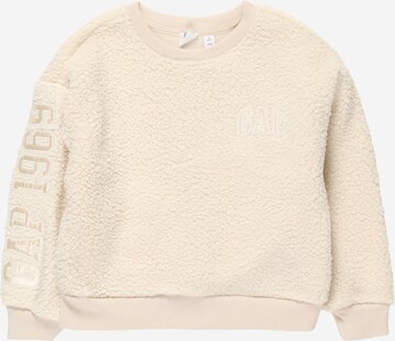 GAPSweater majica - bež boja: prednji dio