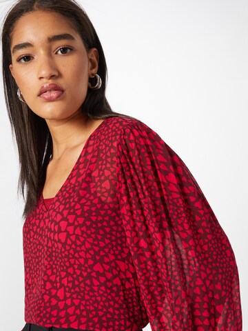 BOSS Blouse 'Ivaleno' in Red