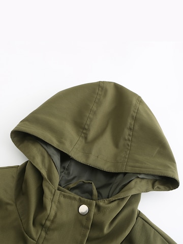 Youthup Between-Seasons Coat in Green