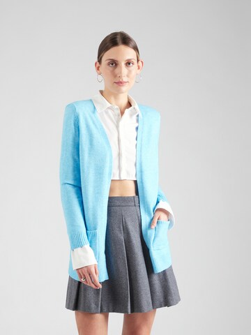 Cardigan 'LESLY' ONLY en bleu : devant