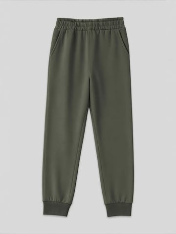 Pantalon de sport 'Jogginghose' Tommy Life en vert : devant