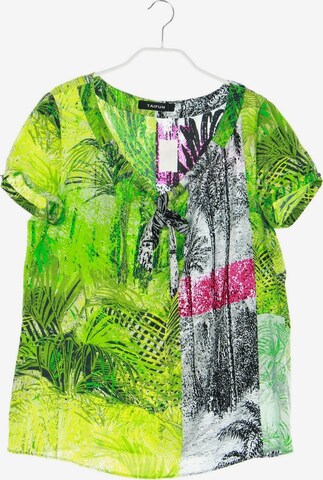 TAIFUN Blouse & Tunic in XL-XXL in Green: front