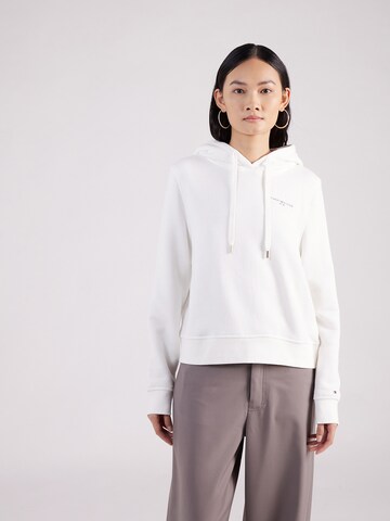 Sweat-shirt '1985 Collection' TOMMY HILFIGER en blanc : devant