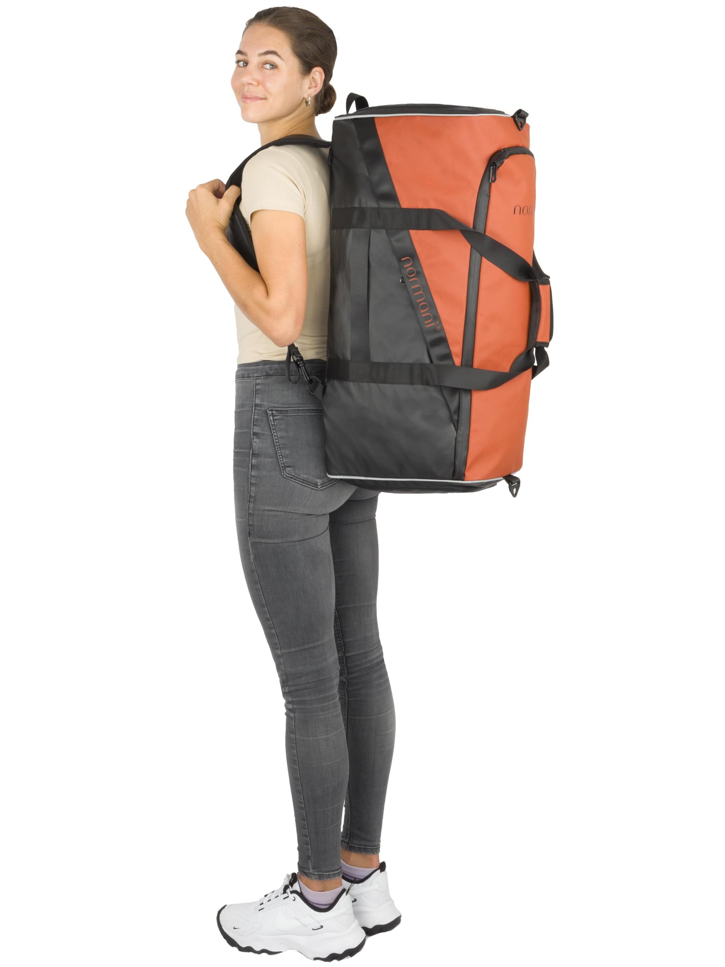 normani - Bolsa de deporte 'Ostpass' en naranja