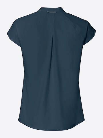 VAUDE Multifunctionele blouse 'Yaras' in Blauw