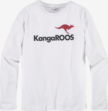 KangaROOS Shirt in Weiß: predná strana