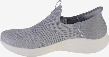 SKECHERS Slip-on 'Slip-Ins Ultra Flex 3.0 Smooth Step' in Grey: front