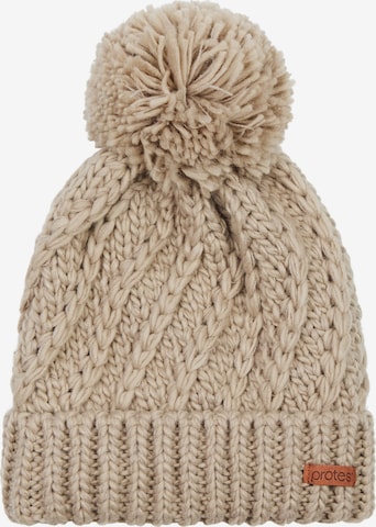 PROTEST Mütze 'PRTPAISLEY24' in Braun: Vorderseite