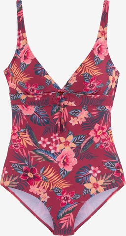 s.Oliver Swimsuit in Pink: front