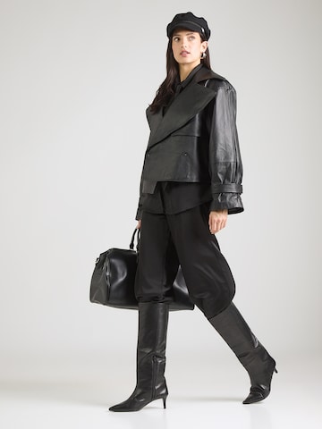 HUGO Between-season jacket 'Lanitte' in Black