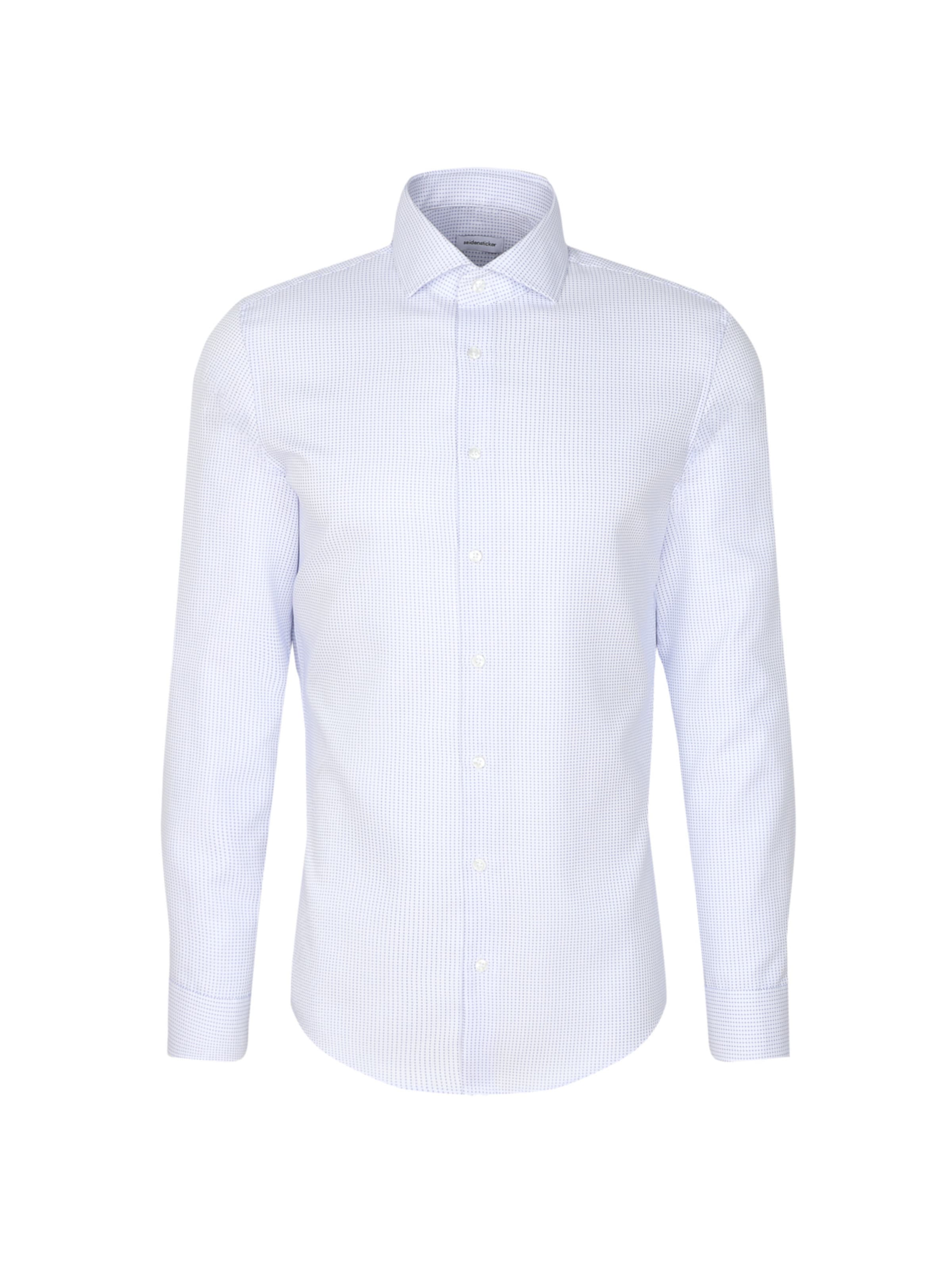 SEIDENSTICKER Slim fit Zakelijk overhemd in Wit: voorkant