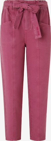 Pepe Jeans Regular Pants 'TABBY' in Pink: front