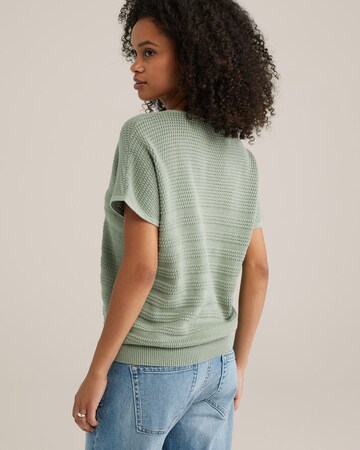 Pull-over WE Fashion en vert
