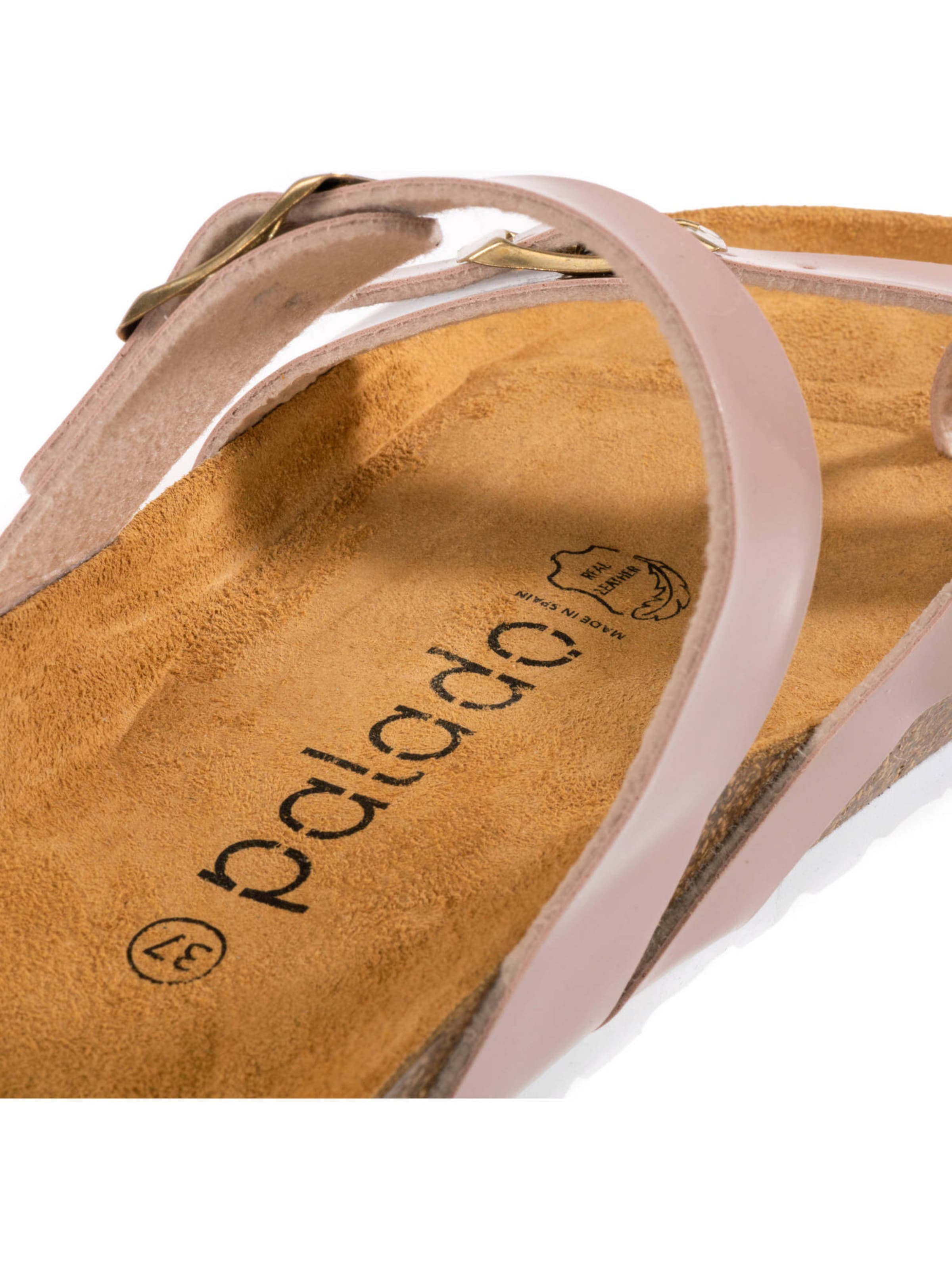 Palado T-bar sandals 'Cres' in Pink