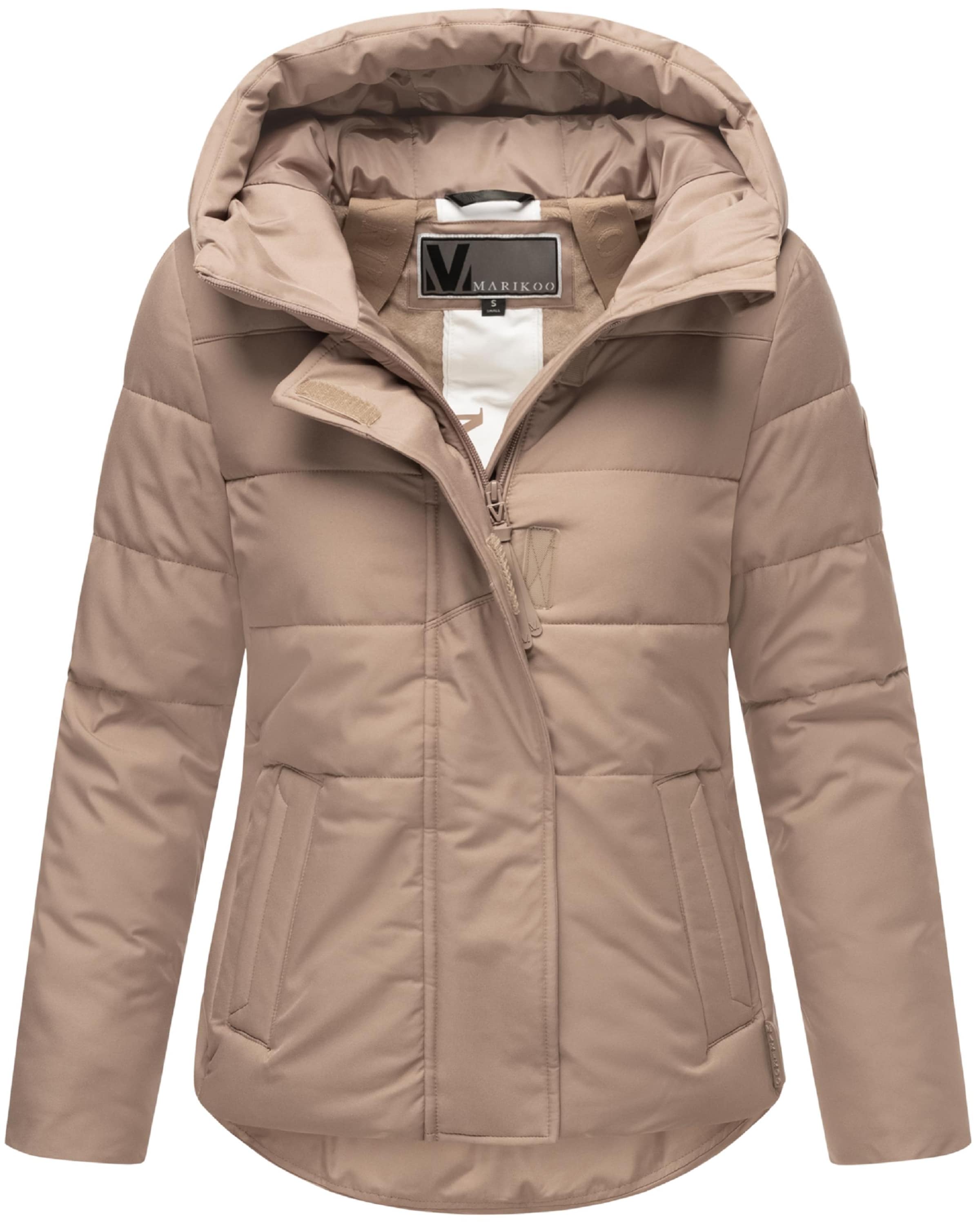 MARIKOO Weatherproof jacket 'Elira 16' in Grey