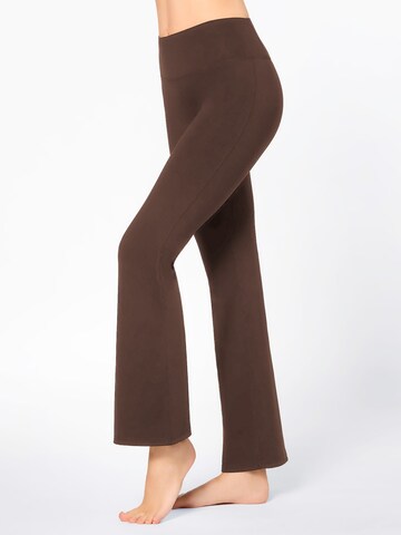 Nur Die Flared Leggings ' Relax & Go ' in Bruin