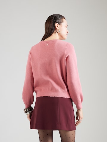 Pullover 'Bir Solid' di NÜMPH in rosa