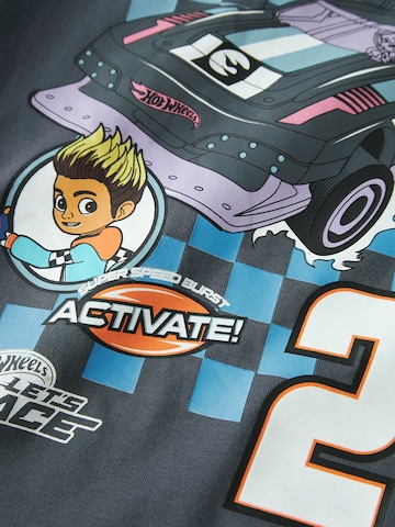 NAME IT Shirt 'NMMSTEVEN HOTWHEELS' in Blau