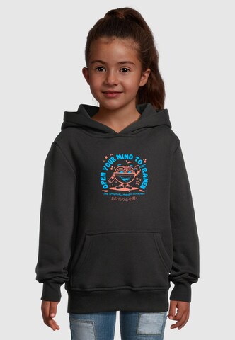 Merchcode Sweatshirt 'Torc - Open Your Mind' in Zwart: voorkant