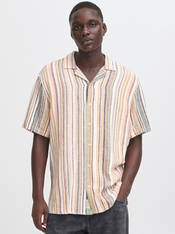 Fit confort Chemise 'BHAKIS' BLEND en orange : devant