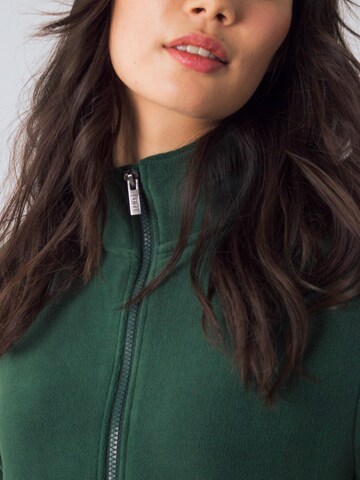 Giacca di pile di Honest Basics in verde