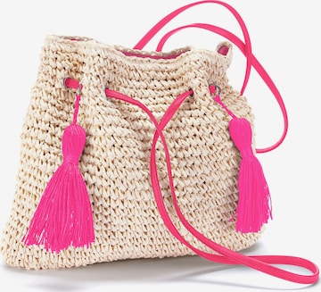 smėlio LASCANA Paplūdimio krepšys: priekis