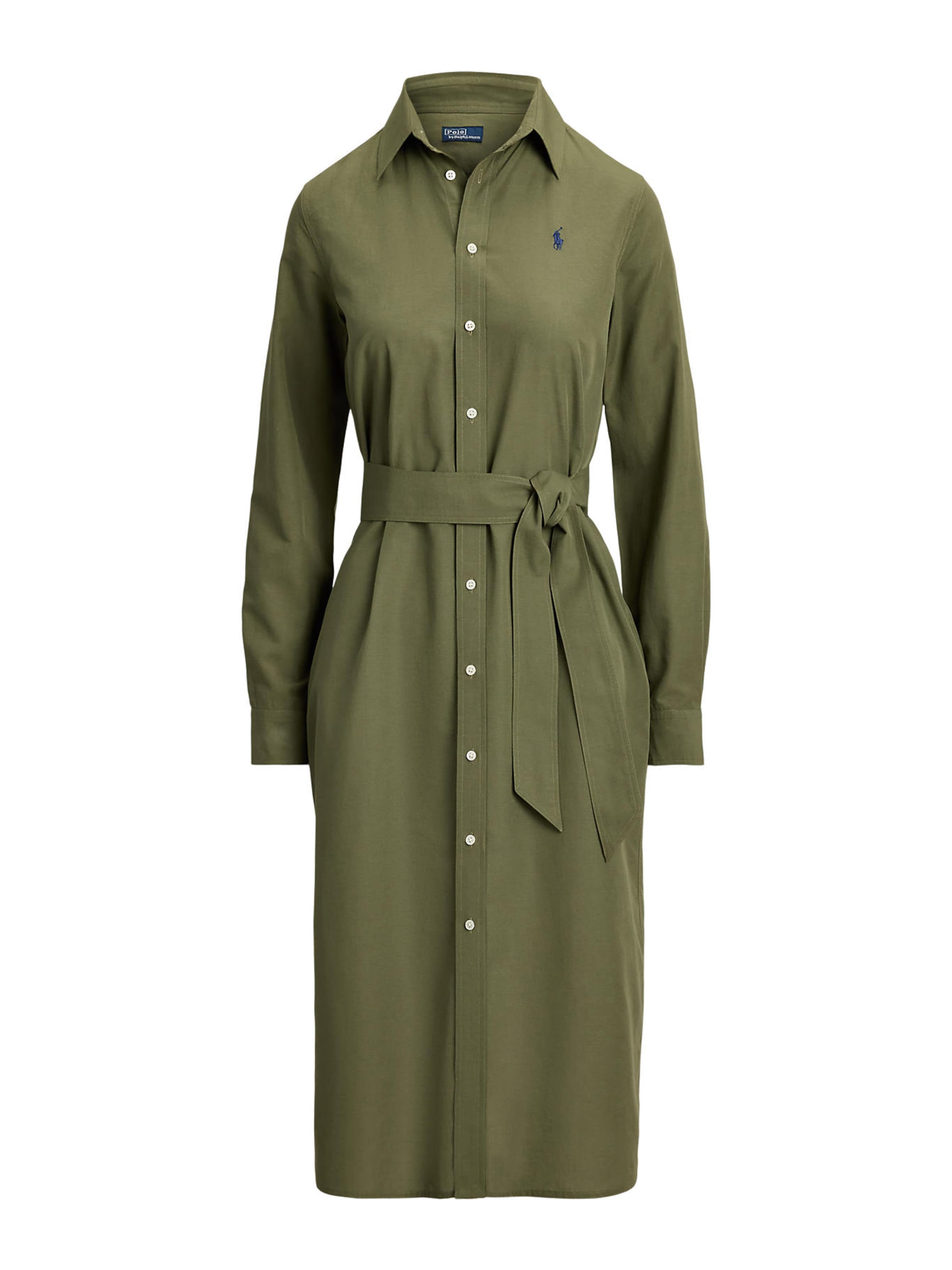 Polo Ralph Lauren Blusekjole i grøn: forside