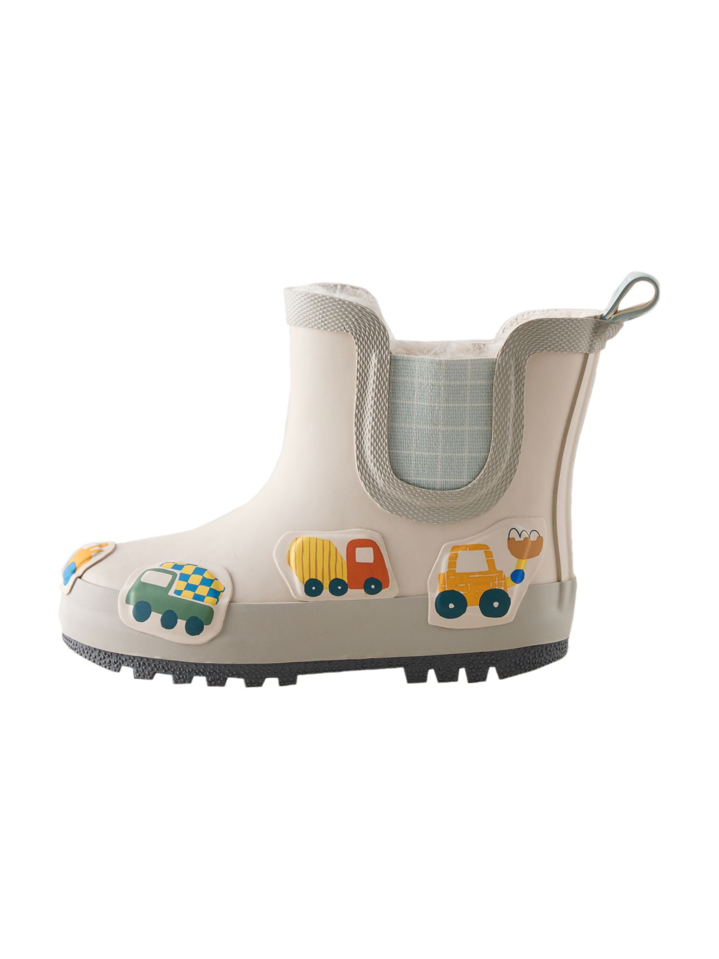 Next Rubber boot in Beige: front