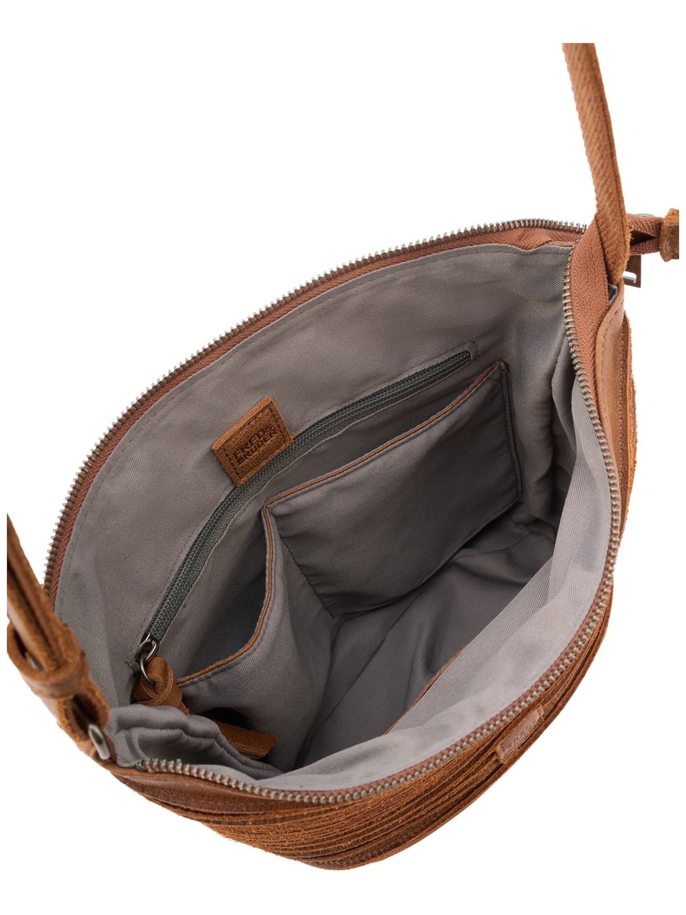 FREDsBRUDER Schoudertas 'Riffelinchen' in Bruin