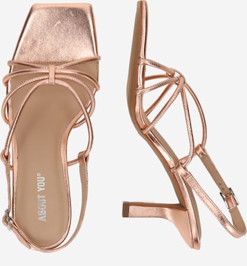 ABOUT YOU - Sandalias 'Maren' en oro