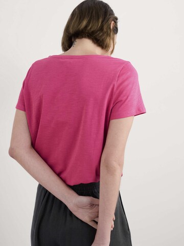 Seasalt Cornwall Shirt 'Appletree' in Roze