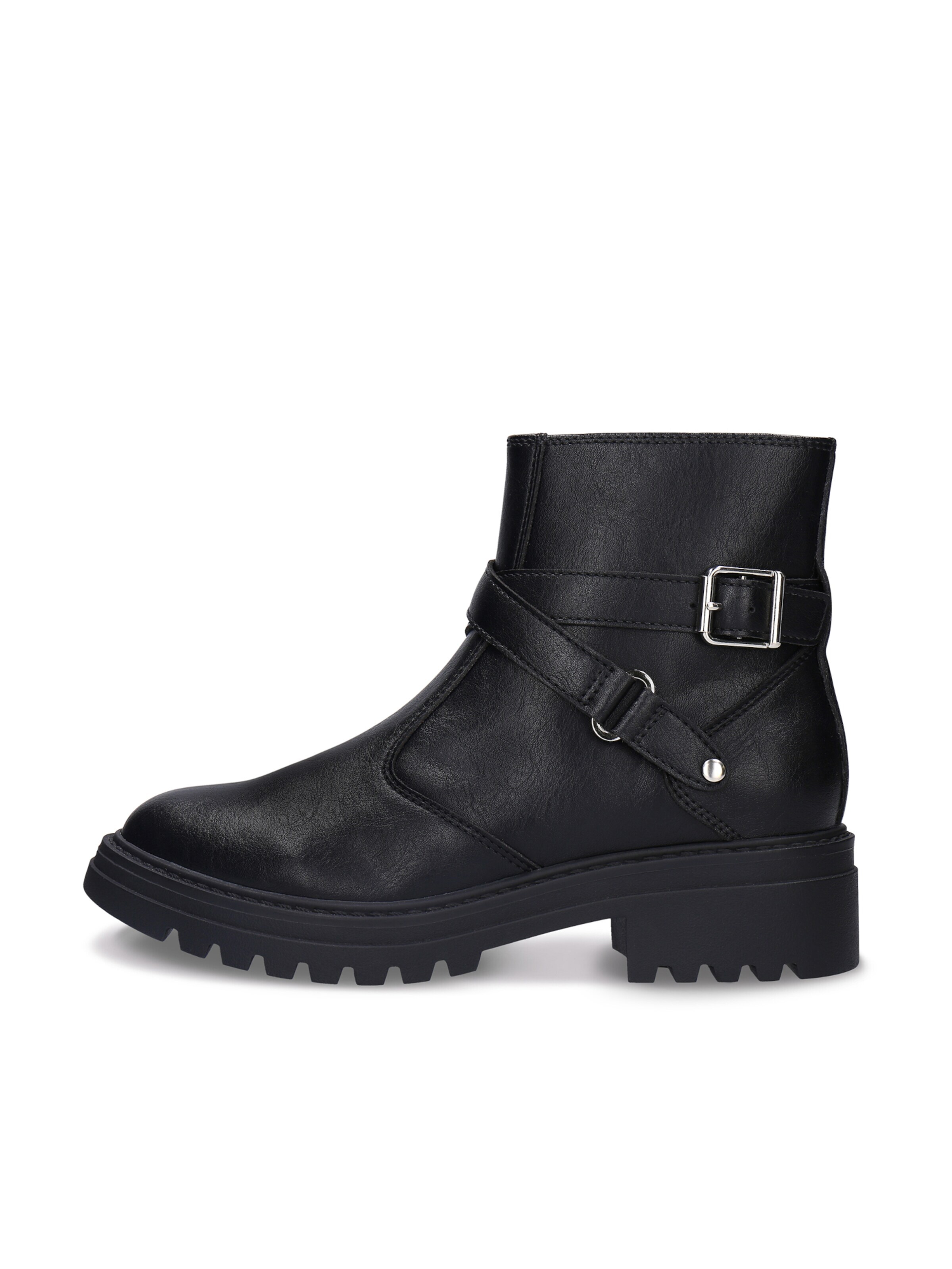 nae Vegan Shoes - Botas de tobillo 'CODY' en negro: frente
