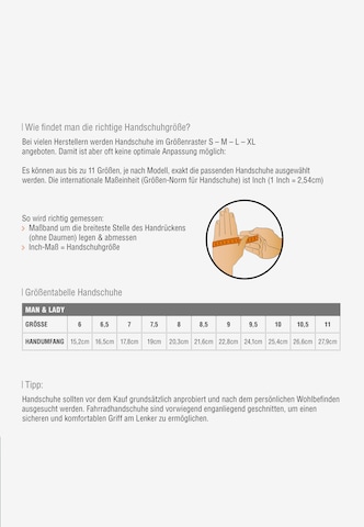 ZIENER Fahrrad-Handschuhe 'CENDAL' in Mischfarben