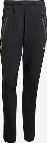 ADIDAS PERFORMANCE Regular Urheiluhousut 'Real Madrid Tiro 25 Pro' värissä musta: etupuoli