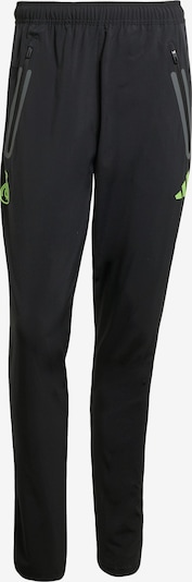 ADIDAS PERFORMANCE Urheiluhousut 'Real Madrid Tiro 25 Pro' värissä neonvihreä / musta, Tuotenäkymä