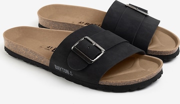 Bayton - Sapato aberto 'Sombrero' em preto