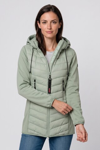 alife & kickin - Chaqueta de entretiempo 'YlvaAK A' en verde: frente