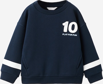 MANGO KIDS Collegepaita 'DSOCCER' värissä sininen: etupuoli