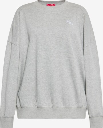 Sweat-shirt swirly en gris : devant