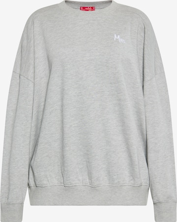 swirly Sweatshirt in Grey: front
