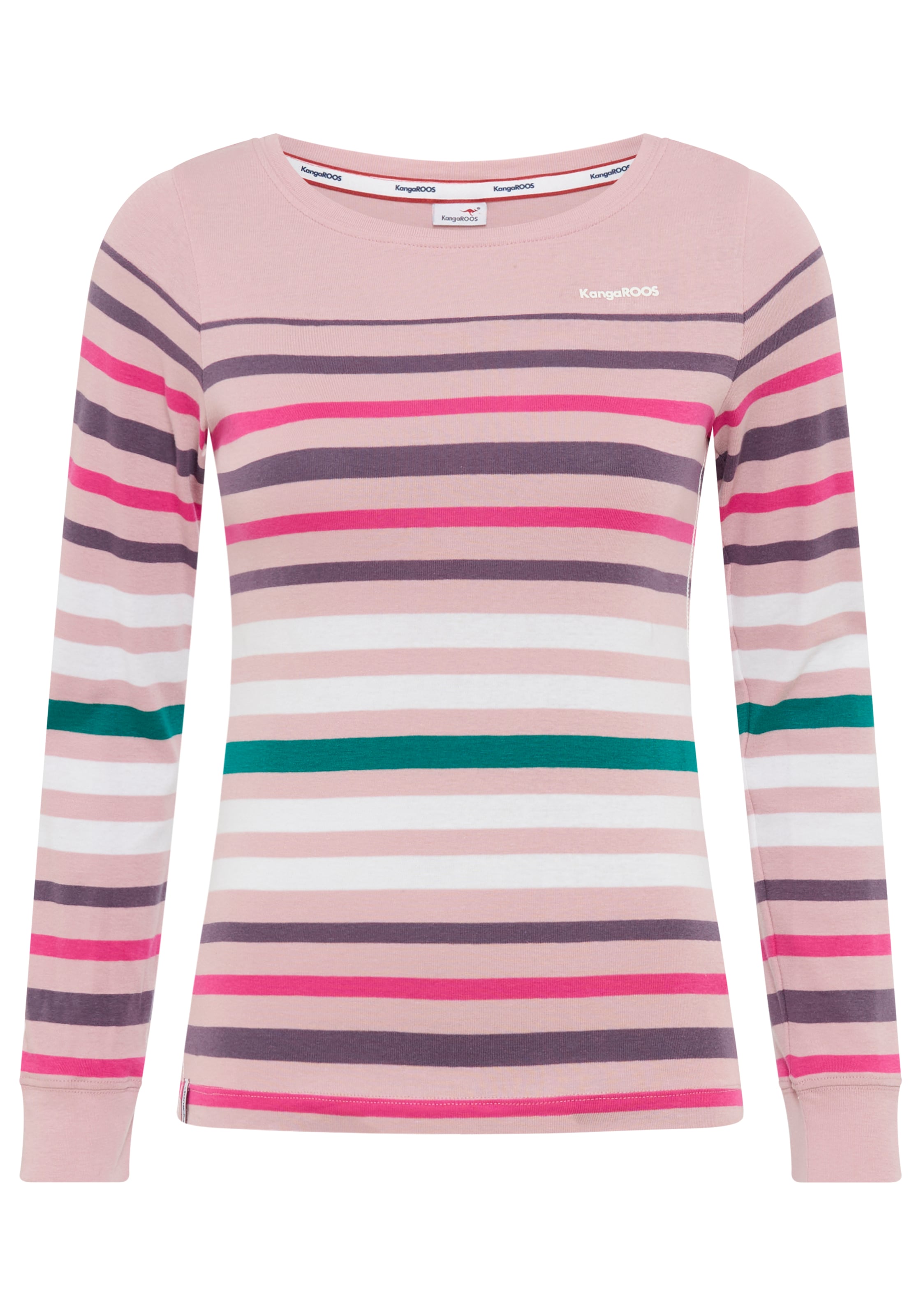 KangaROOS Shirt in Pink: front