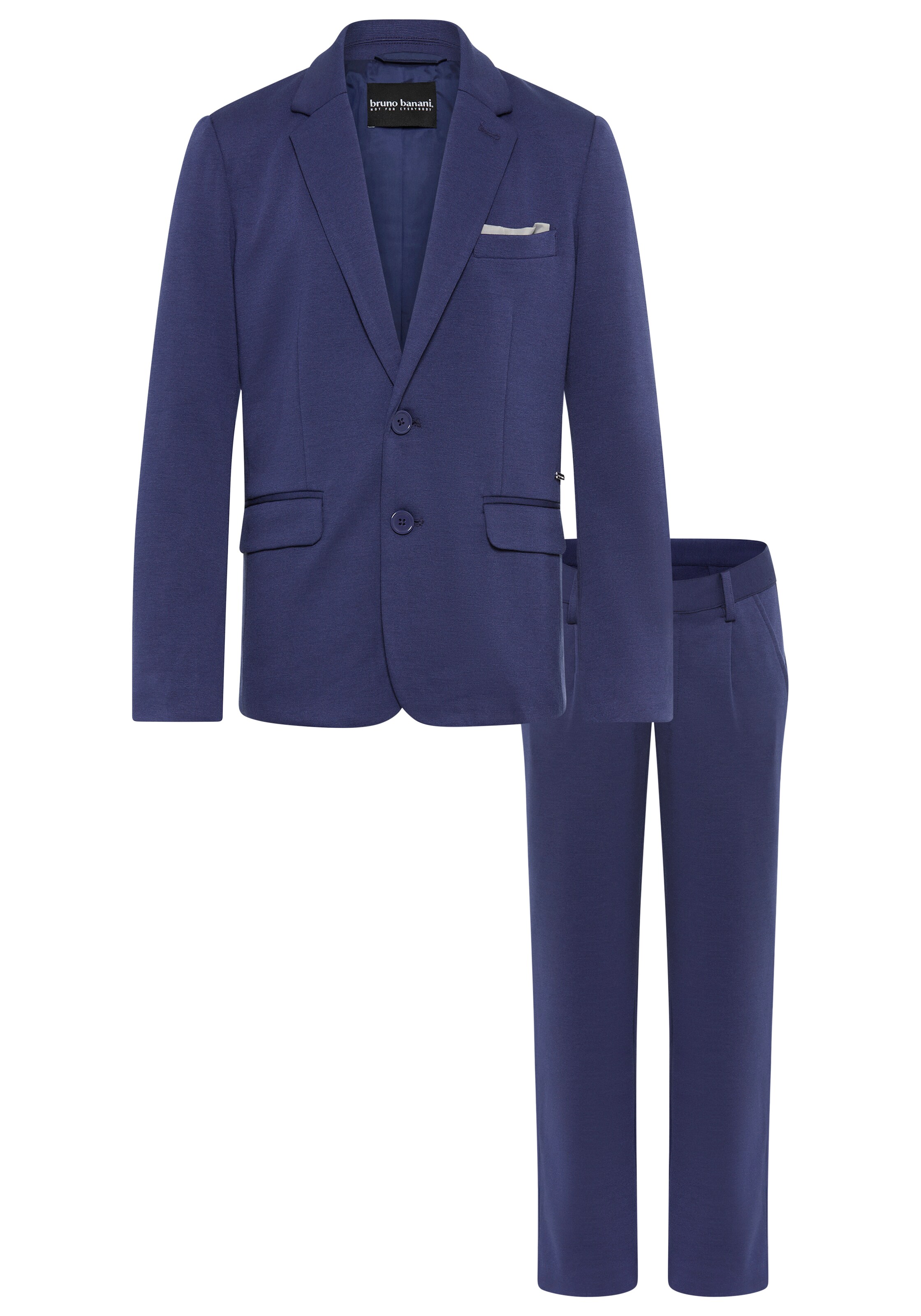 Bruno Banani LM Regular Anzug in Blau: Vorderseite