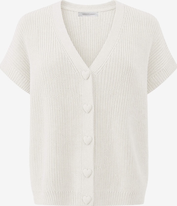 SASSYCLASSY Vest in White: front