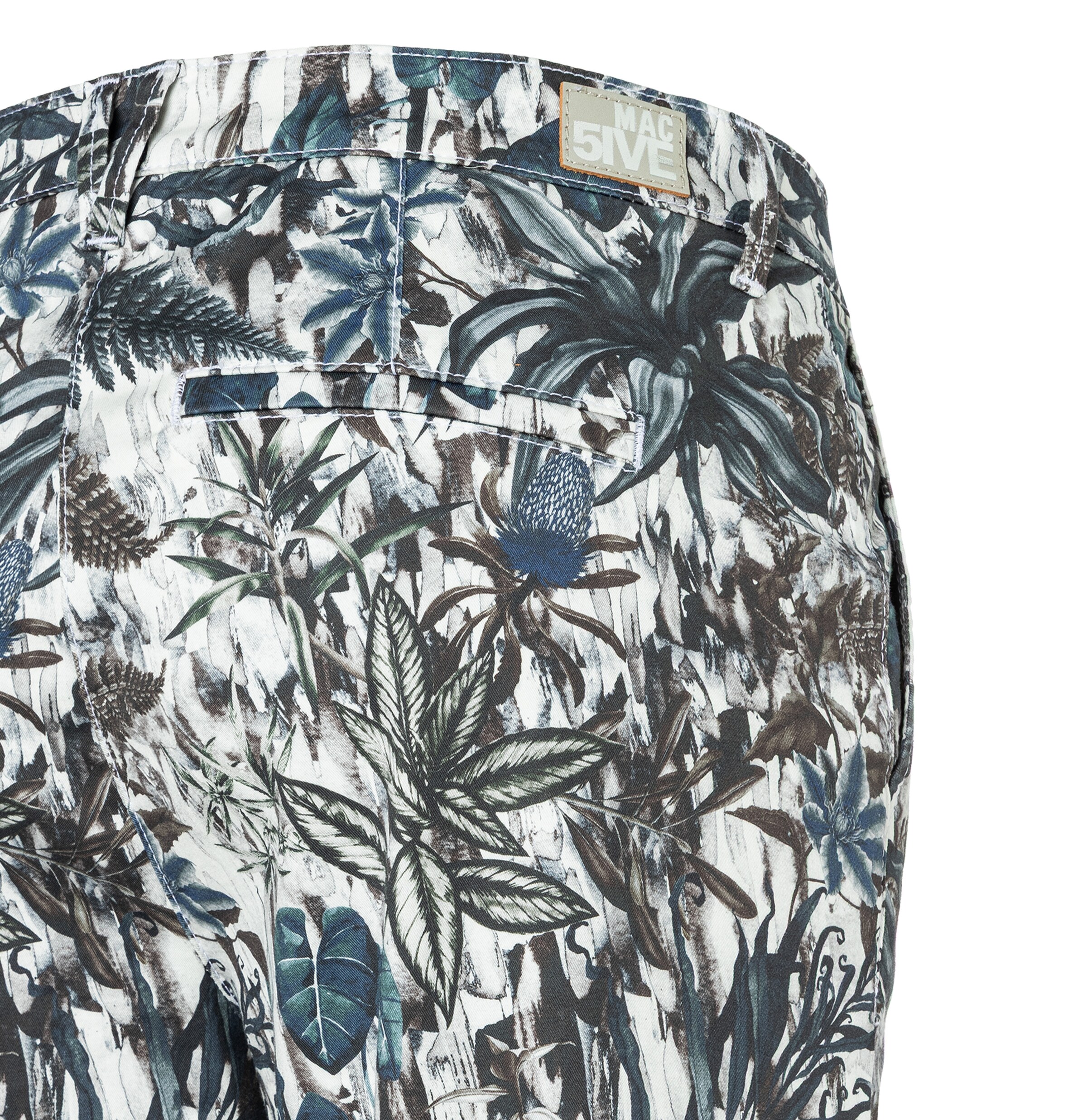 MAC Slimfit Chinohose in Weiß
