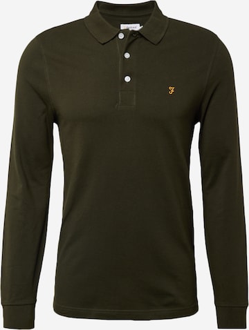 FARAH Shirt 'BLANES' in Groen: voorkant