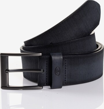 TOM TAILOR Belt 'DANIEL' in Blue: front