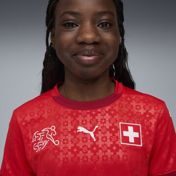 PUMA Functioneel shirt 'Schweiz Team 2025' in Rood