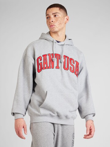 Sweat-shirt GANT en gris : devant