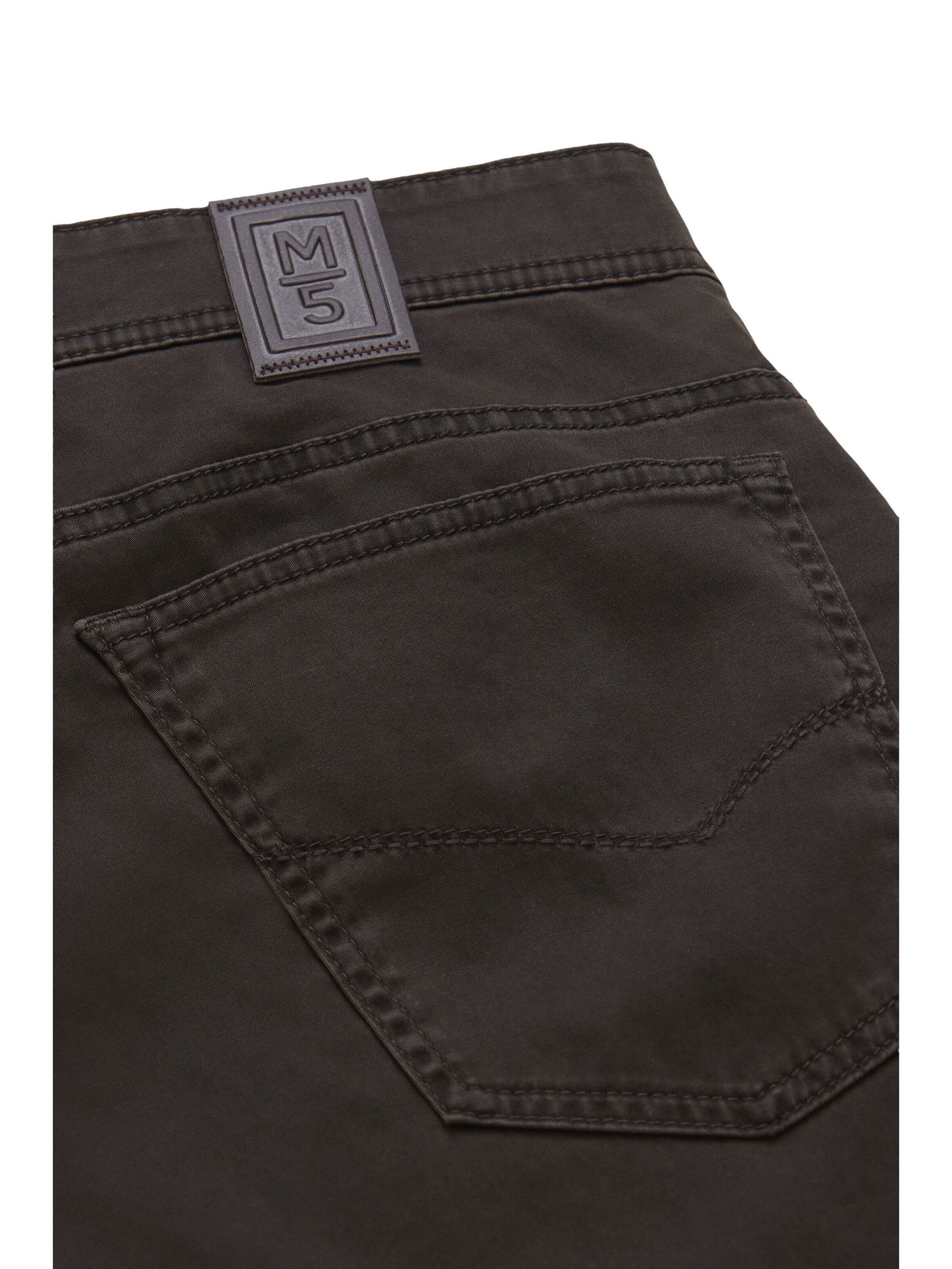MEYER Loose fit Chino trousers in Green