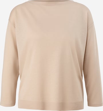 COMMA Shirt in Beige: front